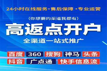 竞价广告端口开户的典型案例剖析